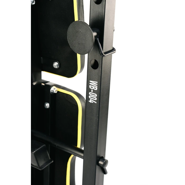 Лавка тренувальна Besport WB-004 для жиму зі стійкою під штангу та партою Скотта