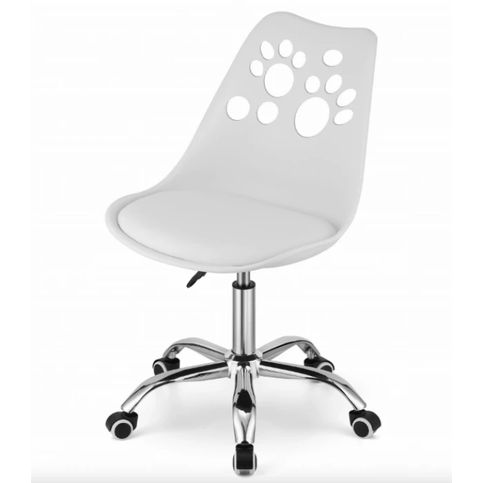 Офісне крісло Leobert Print білий