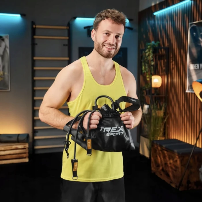 Набор резинок с эспандерами Trex Sport TX-050TS черный