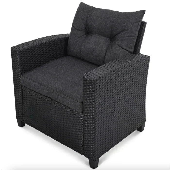 Комплект садовой мебели Di Volio Dalmia серый/графитовый