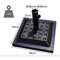 Основа для парасолі Costway Olimp регульованим механізмом