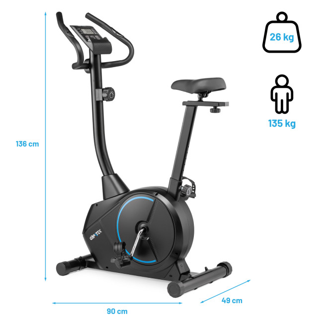 Велотренажер Gymtek XB1500 магнитный синий