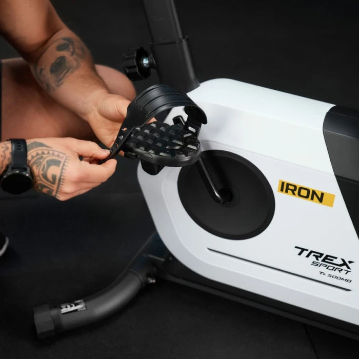 Велотренажер Trex Sport TX-500MB IRON магнітний білий