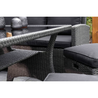 Набор садовой мебели Di Volio Livorno Серый/Графитный