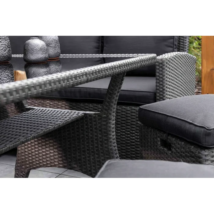 Набор садовой мебели Di Volio Livorno Серый/Графитный