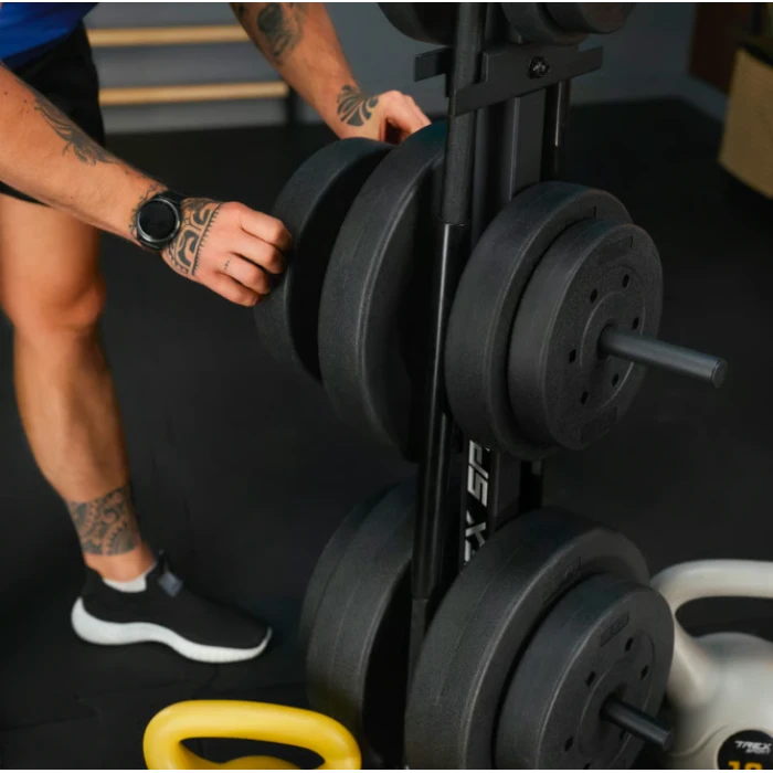 Стійка для дисків та грифів Trex Sport TX-065WR з полицями