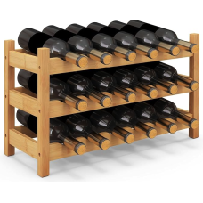 Винная стойка Costway Wenko настольная на 18 бутылок