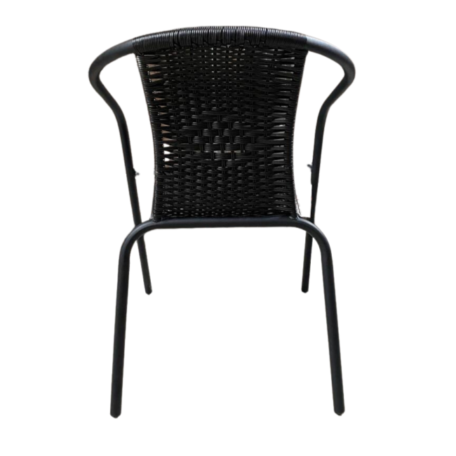 Садове крісло Chomik Bistro Plus чорний