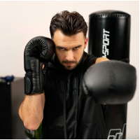 Боксерські рукавиці Hop-Sport HS-BG10 10oz чорні