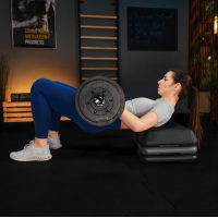 Степ платформа Trex Sport TX-038PAS до аеробіки 3-рівнева чорна