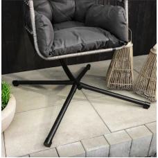 Підвісне крісло-кокон Di Volio Beluno графітовий