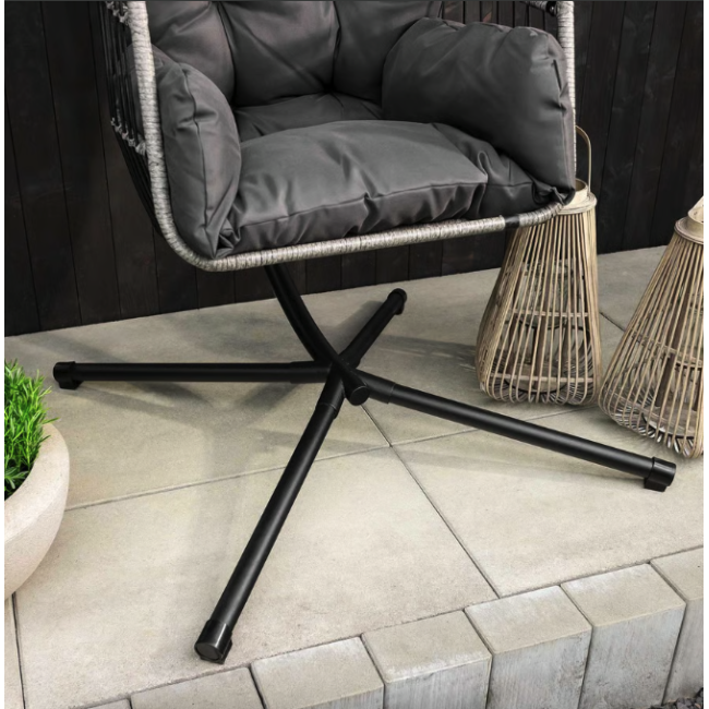 Підвісне крісло-кокон Di Volio Beluno графітовий