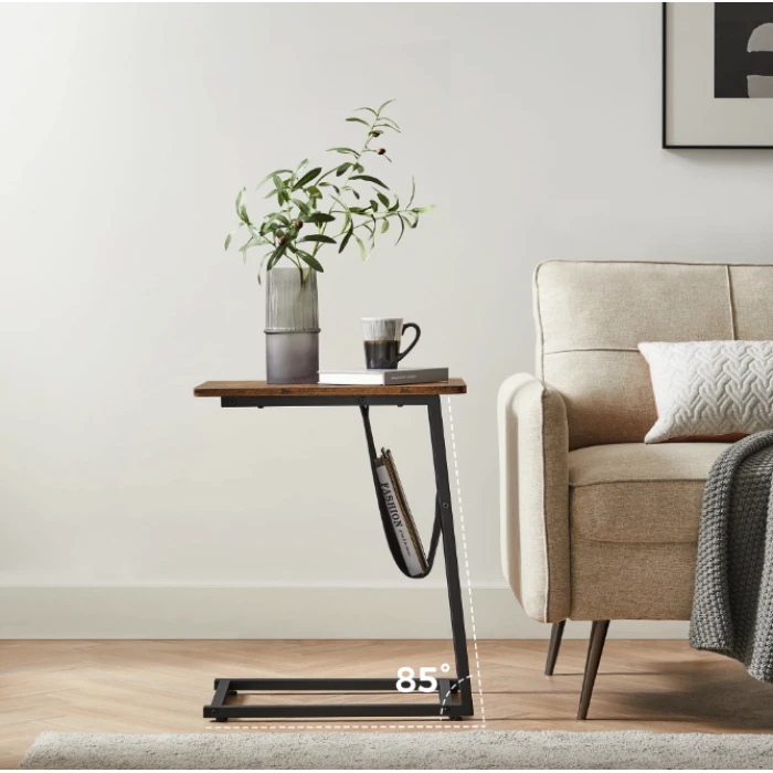 Журнальний столик Leobert Nastriy приставний з кишенею в стилі Loft