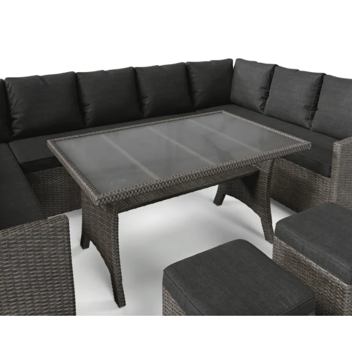 Набор садовой мебели Di Volio Livorno Серый/Графитный