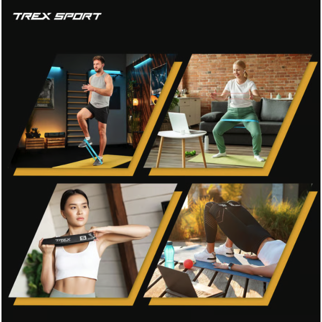 Набір резинок для фітнесу Trex Sport TX-065RBV 1-18кг