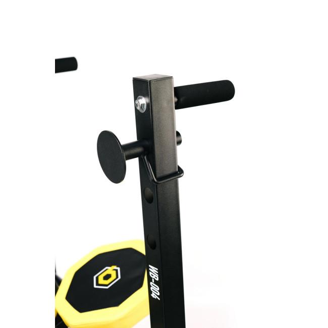 Лавка тренувальна Besport WB-004 для жиму зі стійкою під штангу та партою Скотта