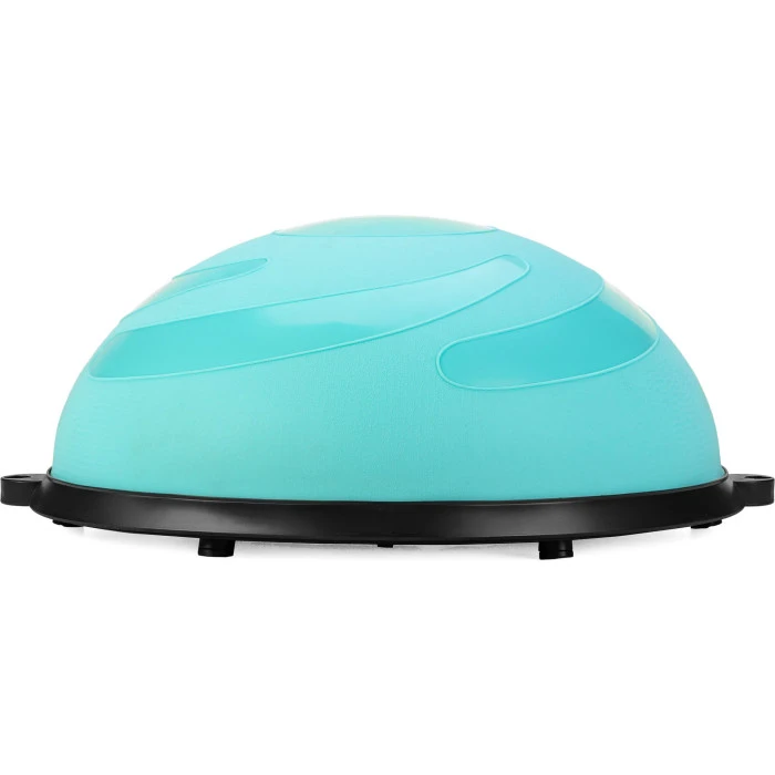 Балансувальна півсфера Gymtek Flex Core Half Ball 58см з еспандерами + насос блакитний