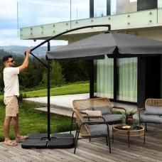 Зонтик садовый Di Volio EMPOLI 300см серый