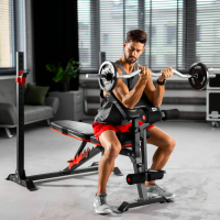 Лавка тренувальна Hop-Sport HS-1095 з партою Скотта