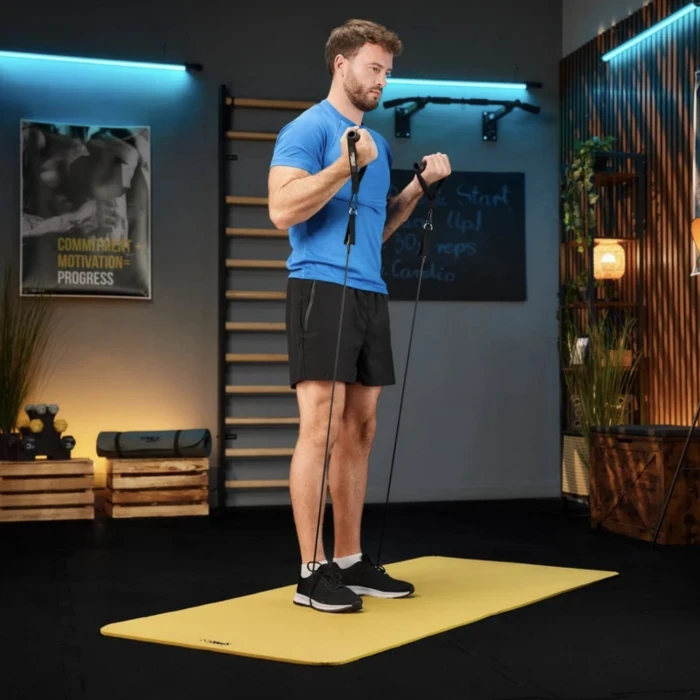 Набор резинок с эспандерами Trex Sport TX-050TS черный