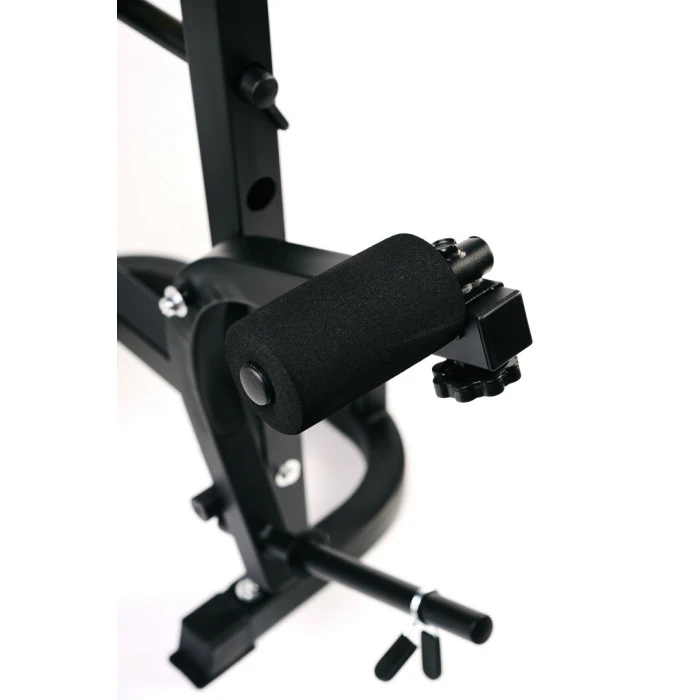 Лавка тренувальна Besport WB-004 для жиму зі стійкою під штангу та партою Скотта