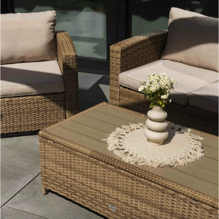 Комплект садовой мебели Di Volio Veleti бежевый