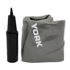 Фітбол York Fitness 75см сірий + насос