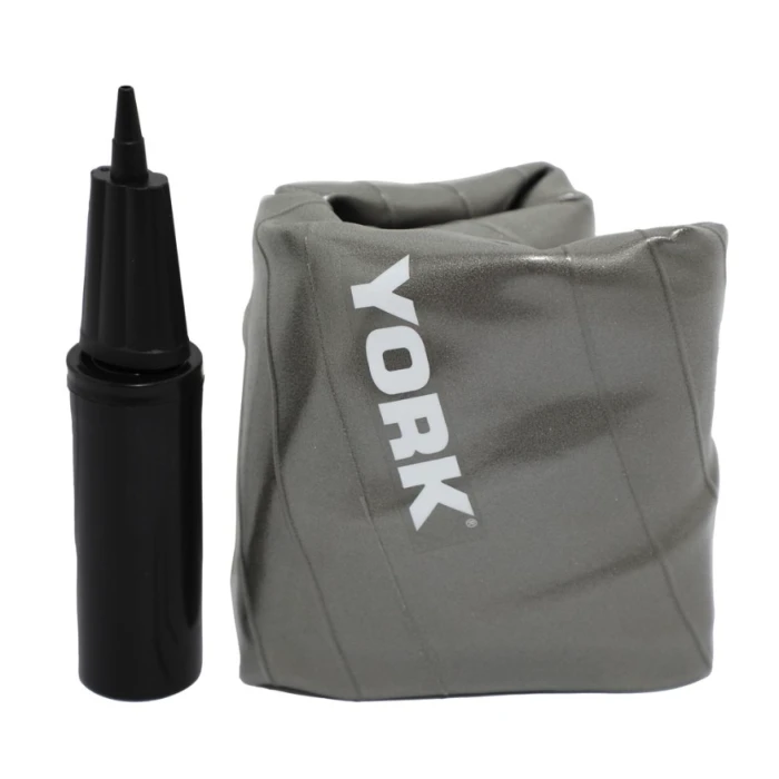 Фітбол York Fitness 75см сірий + насос