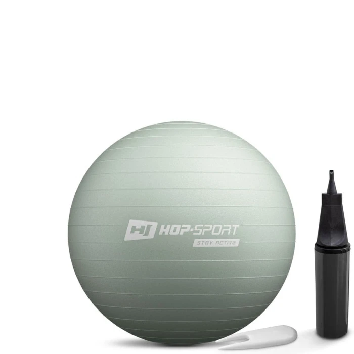 Фітбол Hop-Sport 45см шавлієвий + насос