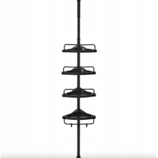 Угловая полка Leobert Siri телескопическая для ванной комнаты