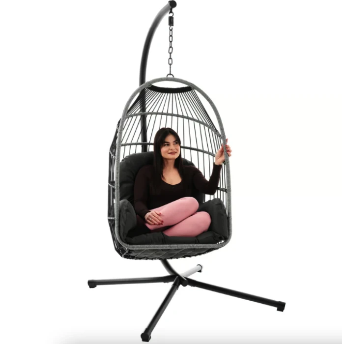 Підвісне крісло-кокон Di Volio Beluno графітовий