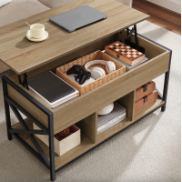 Стол трансформер Leobert Elias в стиле Loft натуральный