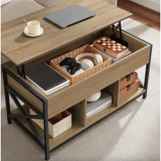 Стіл трансформер Leobert Elias в стилі Loft натуральний