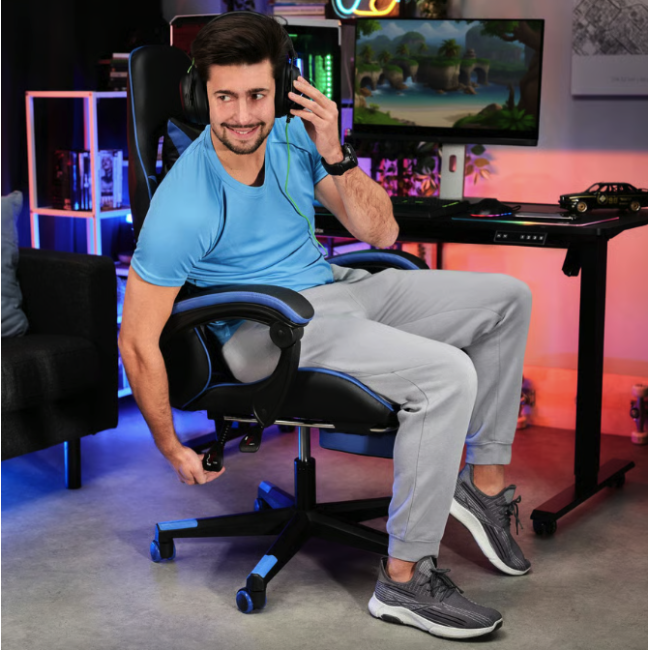 Геймерське крісло Di Volio Ragazo синій