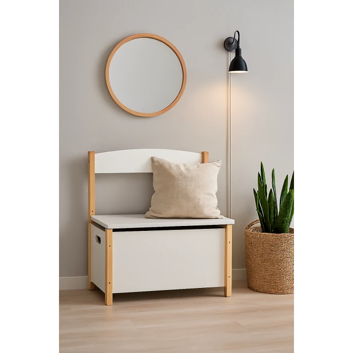 Лавка Chomik DAISY дитяча зі скринею для зберігання іграшок