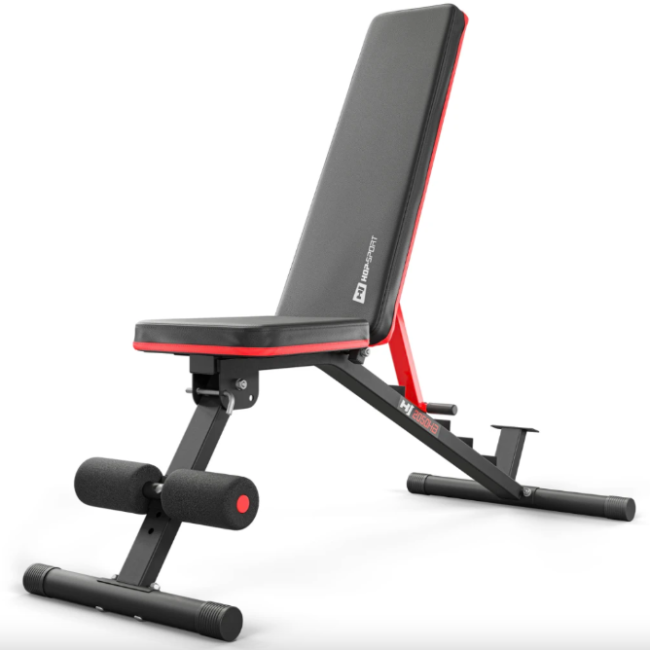 Набор Elitum Titan гантели 2х31кг со скамьей Hop-Sport HS-2050 HB