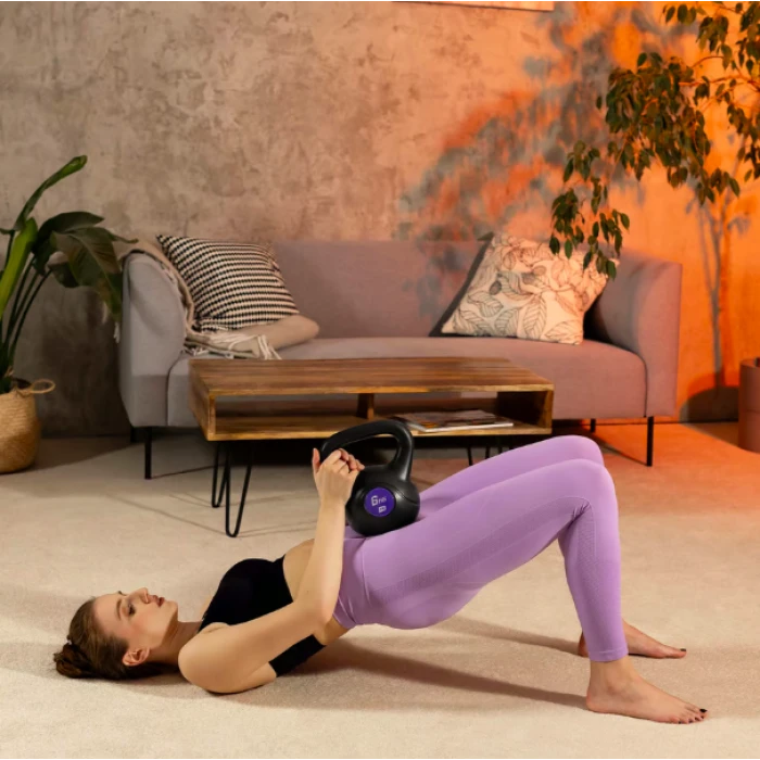 Гиря виниловая Hop-Sport 6кг HS-PB006KB