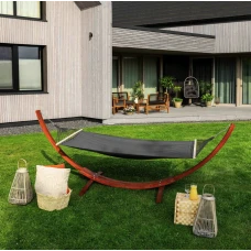 Гамак со стеллажом Di Volio Trevia графитовый