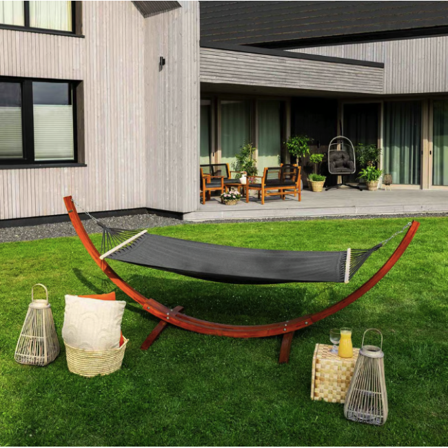 Гамак зі стелажем Di Volio Trevia графітовий