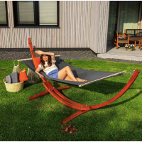 Гамак зі стелажем Di Volio Trevia графітовий