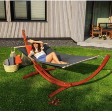 Гамак со стеллажом Di Volio Trevia графитовый