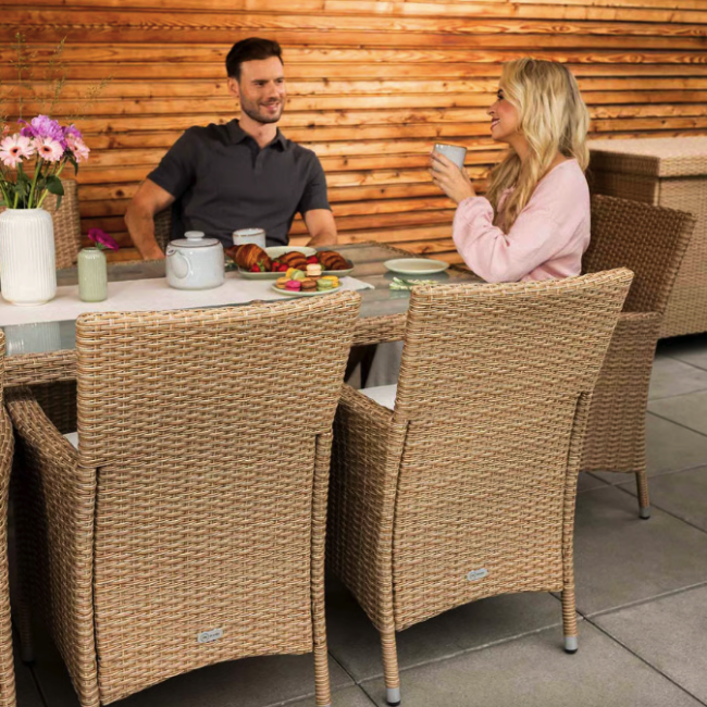 Садовая мебель Di Volio VERONA 8+1 бежево-кремовая