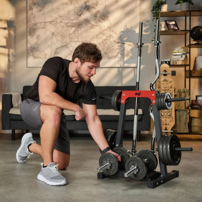 Стойка под диски, грифы и гантели Hop-Sport HS-1008A