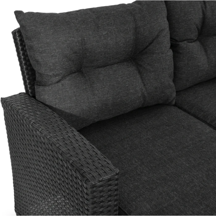 Комплект садовой мебели Di Volio Dalmia серый/графитовый