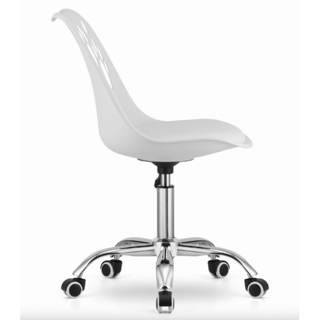 Офісне крісло Leobert Print білий