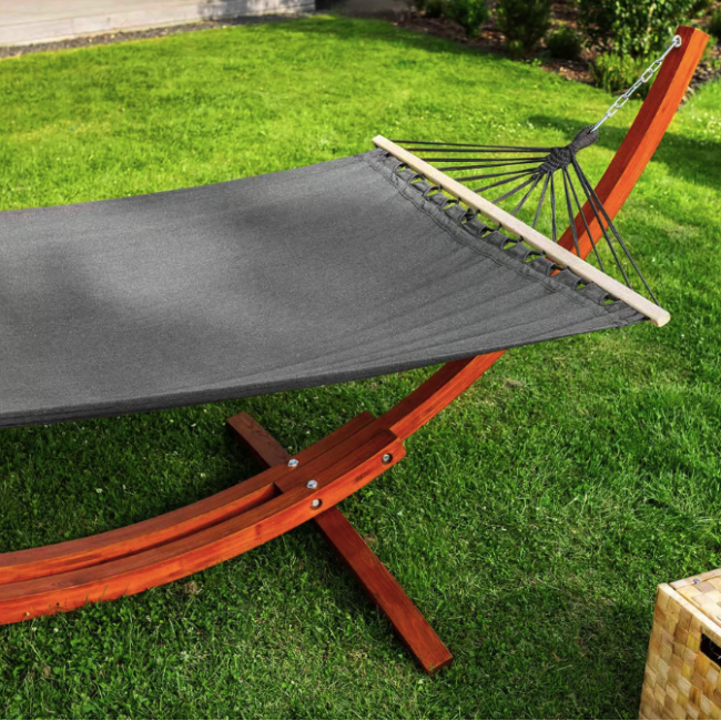 Гамак зі стелажем Di Volio Trevia графітовий