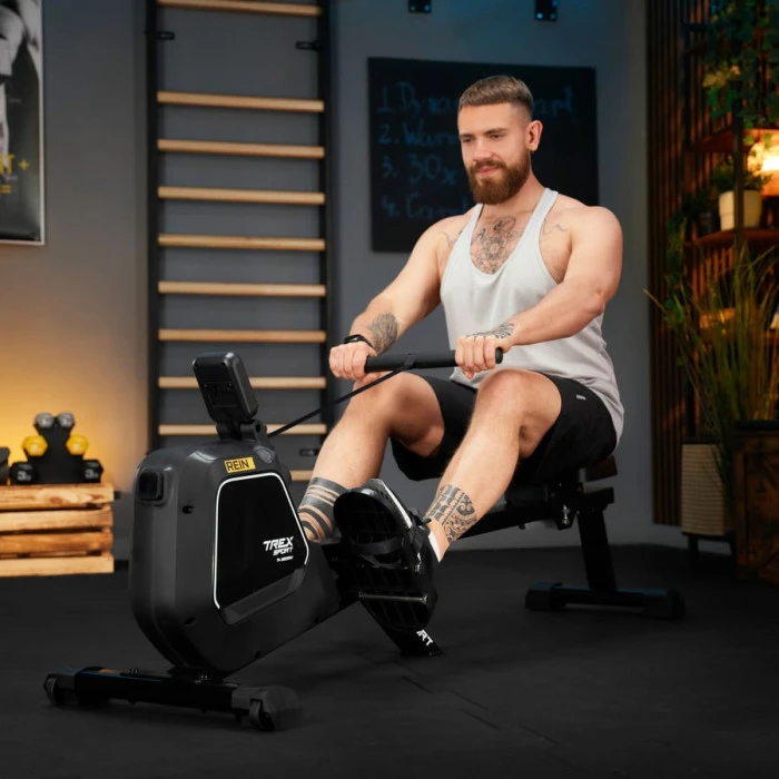 Гребний тренажер Trex Sport TX-580RM Rein чорний