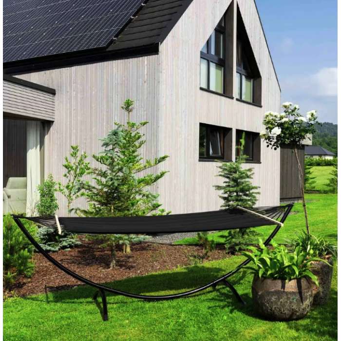 Гамак с каркасом Di Volio Rimini черный