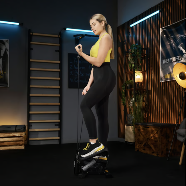 Степпер 2в1 Trex-Sport TX-070SP Twiz чорний