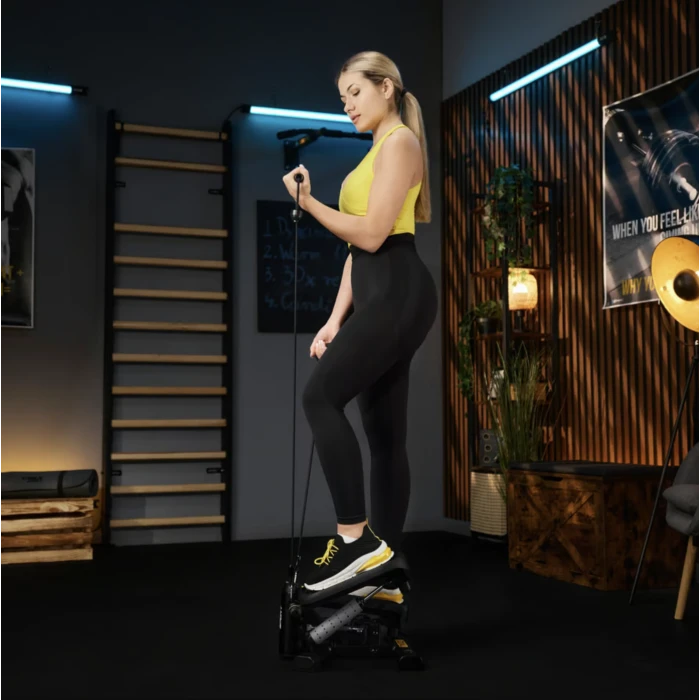 Степпер 2в1 Trex-Sport TX-070SP Twiz чорний